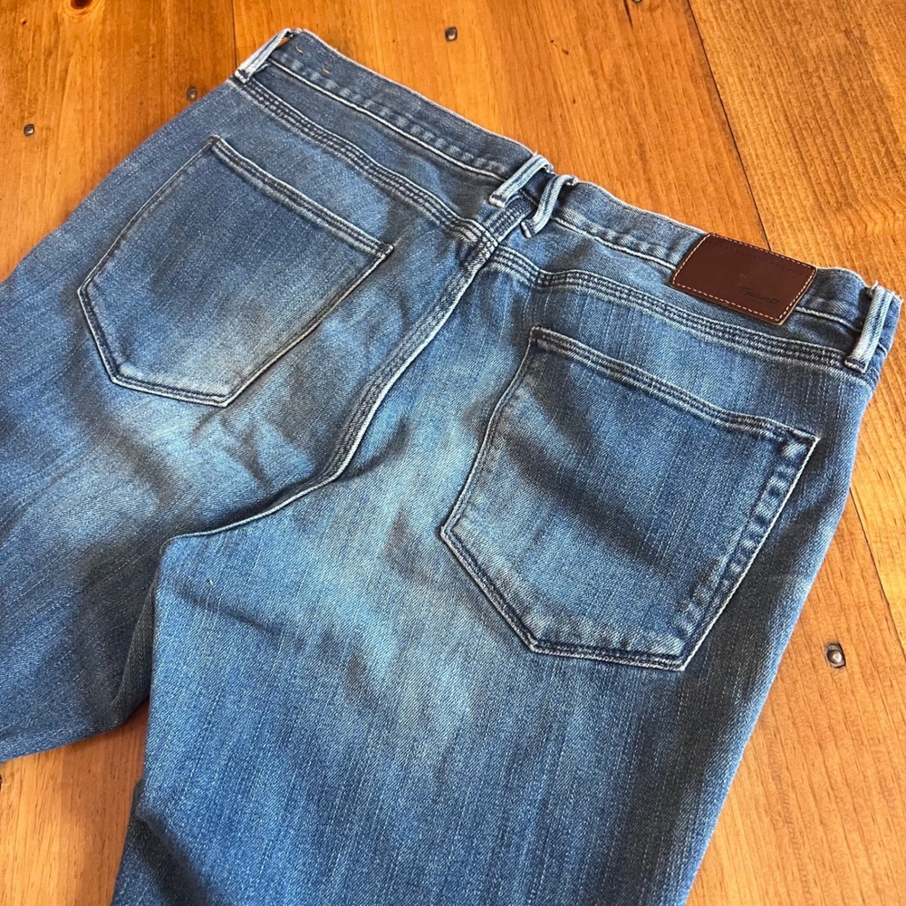 Madewell Skinny Skinny Ankle Jeans Medium Wash‎ Blue Denim Size 32 A9
